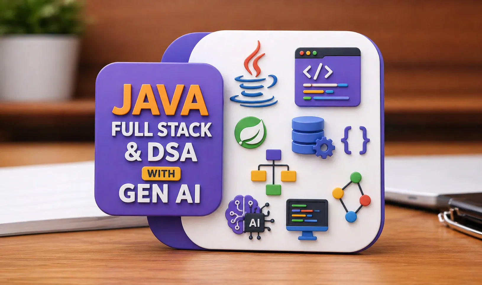 Java Full Stack & DSA with GEN AI