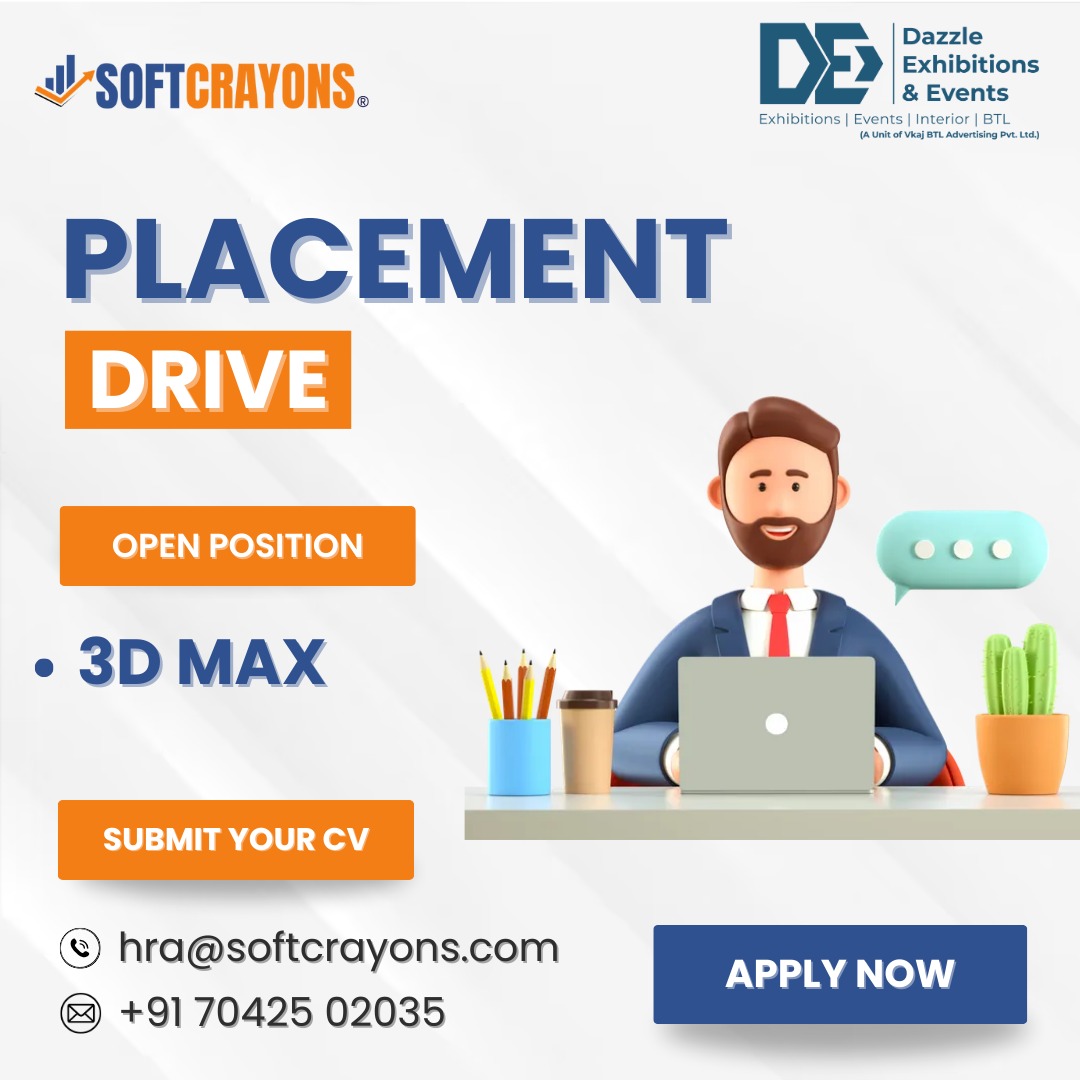 Job Opening for 3D MAX